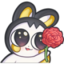 emolgaRose emote for Discord