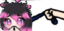 EmilyyLeashed emote for Discord