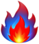 EmojiDeFuego emote for Discord