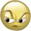 eyebrow emote for Discord