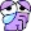 eyespurplecrying emote for Discord