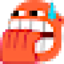 faceorangebitingnails emote for Discord