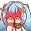 FaruzanBlush emote for Discord