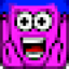 facefuchsiawideeyes emote for Discord