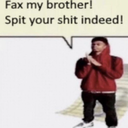 Faxmybrother static emote for Discord, Twitch and Slack