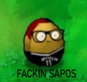 FackinSapos static emote for Discord, Twitch and Slack