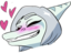 fangblush emote for Discord