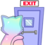 fauxpawExit emote for Discord