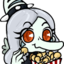 fangpopcorn emote for Discord