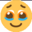 face_holding_back_tears emote for Discord