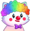 fauxpawClown emote for Discord