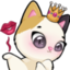 FatCatQueen emote for Discord