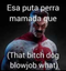 EsaPutaPerraMamadaQueWe emote for Discord