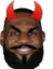 EviLebron emote for Discord