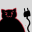 EvilCatUnpluggingSkysRouter emote for Discord