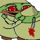 Evilhuggers static emote for Discord, Twitch and Slack