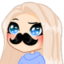 EviekaMustache emote for Discord