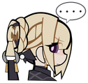 EvelynConcern static emote for Discord, Twitch and Slack
