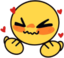 ExcitedHeart emote for Discord