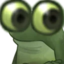 ExtremeConcernFrog emote for Discord