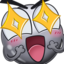 ExcitedBullet emote for Discord