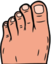 feelitinmytoes emote for Discord