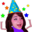 FeelsBirthdayKatie emote for Discord