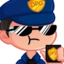 feralwCop emote for Discord
