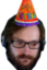 FeelsBirthdayDan emote for Discord