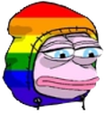 feelsgayman static emote for Discord, Twitch and Slack