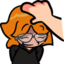 feyHeadpat emote for Discord