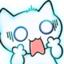 fear_cat emote for Discord