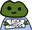 Fedge emote for Discord