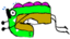 FGDinoBow emote for Discord