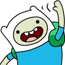 FinnHi static emote for Discord, Twitch and Slack