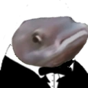 FishBasedge static emote for Discord, Twitch and Slack