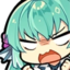 FinanaAngry emote for Discord