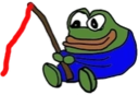 Fishinge static emote for Discord, Twitch and Slack