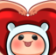 FinnHeart emote for Discord