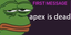 FirstTimeApexDeadCommenter emote for Discord