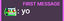 FirstTimeYo emote for Discord