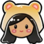 FairyBearHat emote for Discord