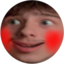 faruBlush emote for Discord