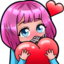 FalconLove emote for Discord