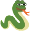 FeelsSnakeMan emote for Discord