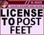FeetLicense emote for Discord