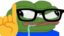 FeelsSpecialManNerd emote for Discord
