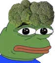 FeelsBroccoliMan static emote for Discord, Twitch and Slack