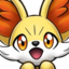 fennekinpeek emote for Discord