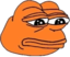 FeelsOrangeMan emote for Discord